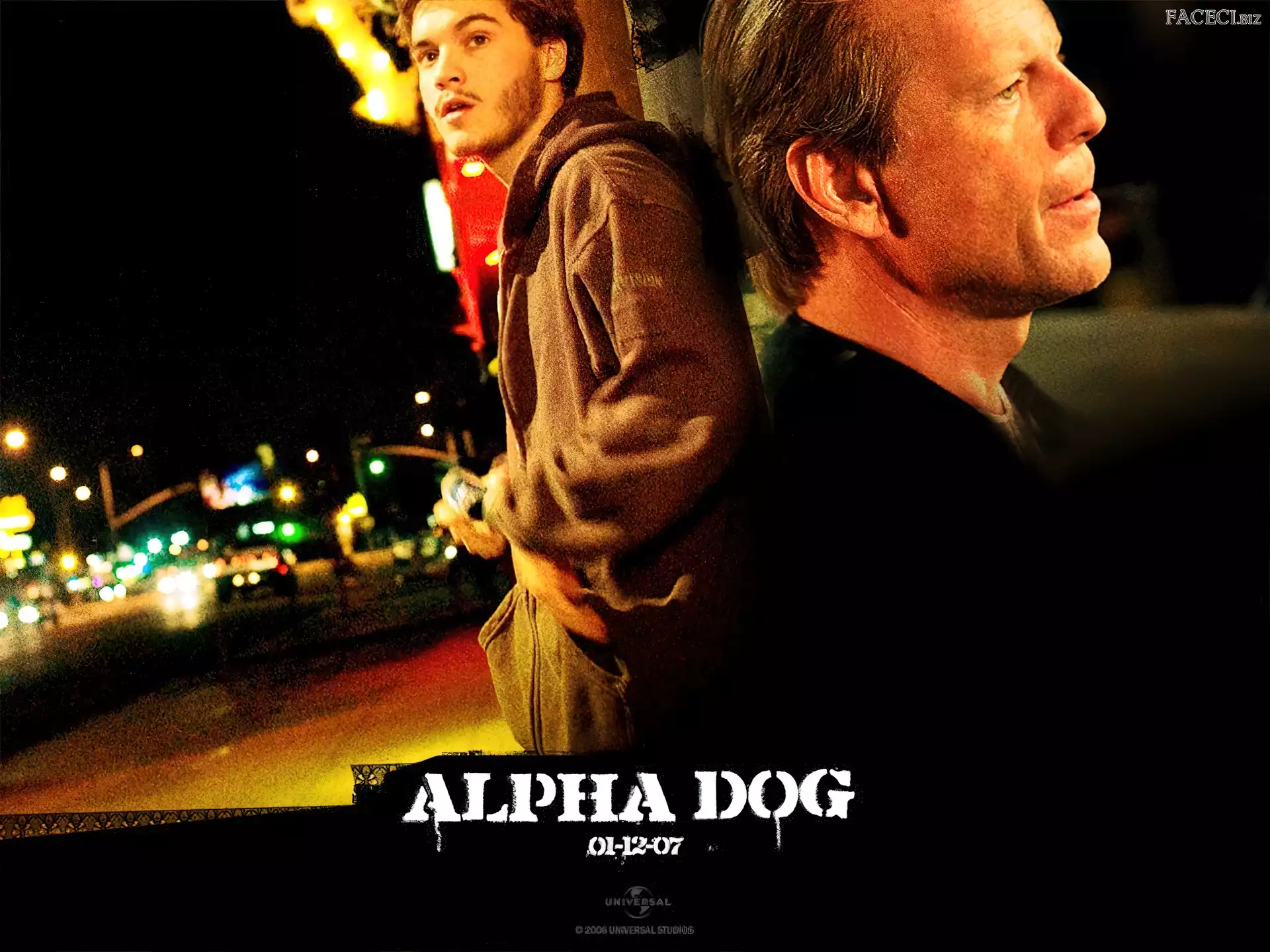 miasto, Alpha Dog, Bruce Willis, Emile Hirsch