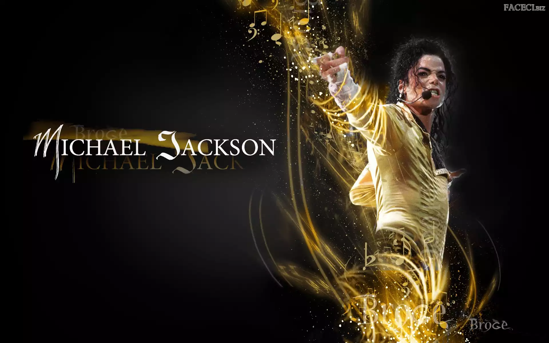 Michael Jackson, Grafika